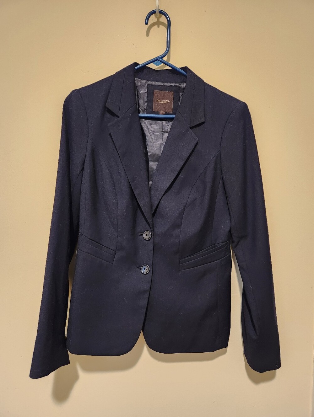 EUC The Limites Navy Blazer Size 6